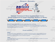 Tablet Screenshot of metalockcentroamericana.com